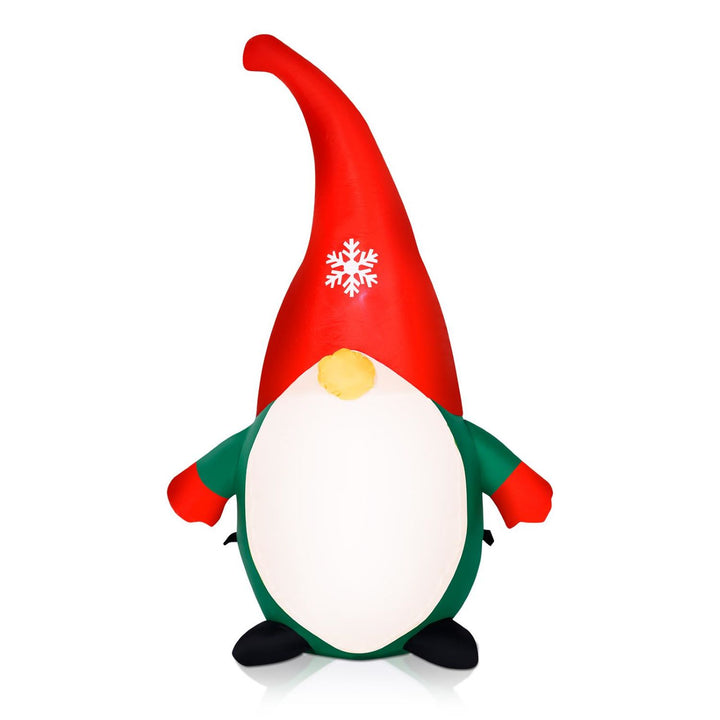 A charming Christmas Gonk inflatable decoration measuring 120cm, brought to you by Celebright UK.