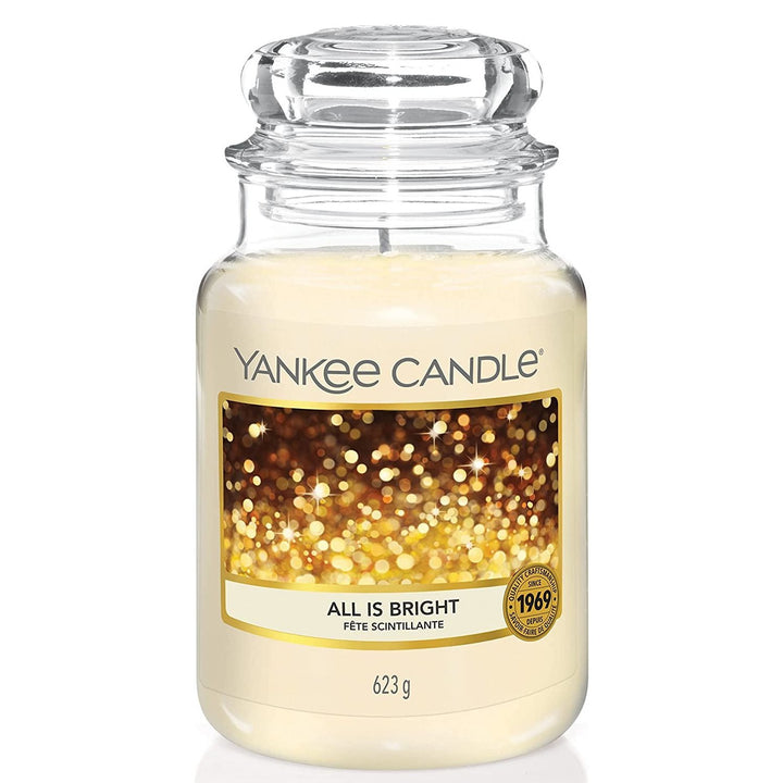 All Is Bright Yankee Candle - Citrus and Musk Fragrance