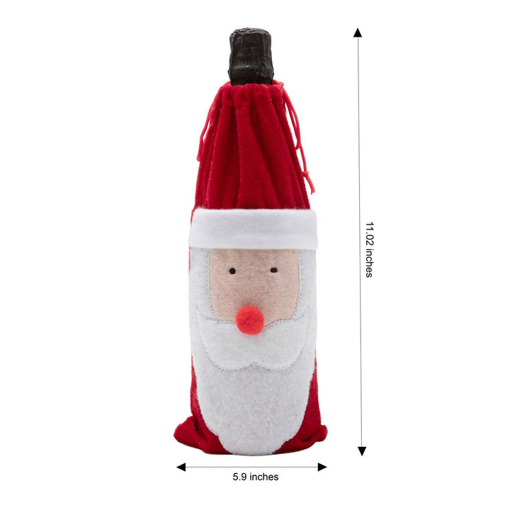 Dress up your wine bottles in this Santa-themed wine bottle cover from Celebright, a fun and festive addition to your Christmas celebrations.