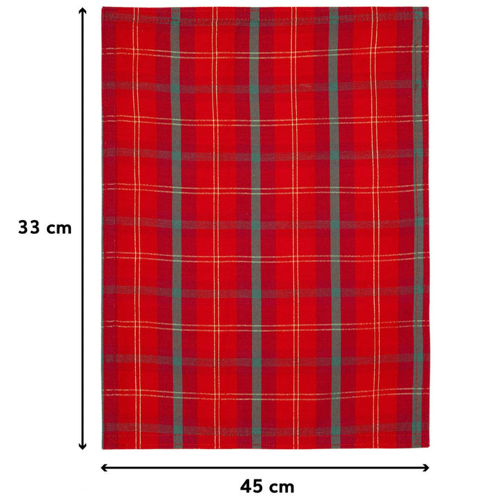 Christmas Table Decor Tartan Placemat from Celebright - Image with size