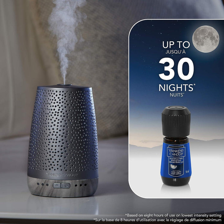 A variety pack of 3 sleep diffusers featuring Calm Nights, Peaceful Nights, and Starry Slumber.