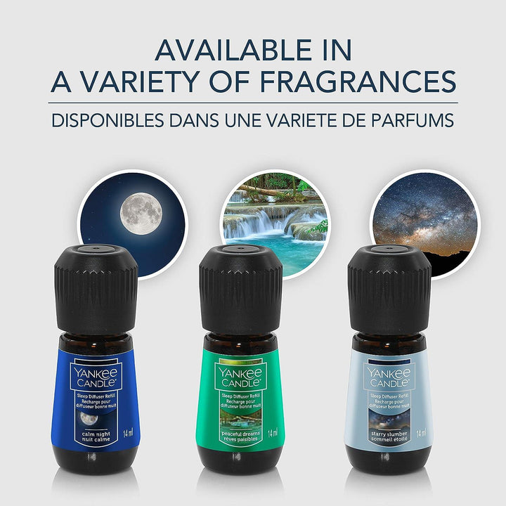 Yankee Candle - Sleep Diffuser Refill - Starry Slumber - Pack of 3 ...