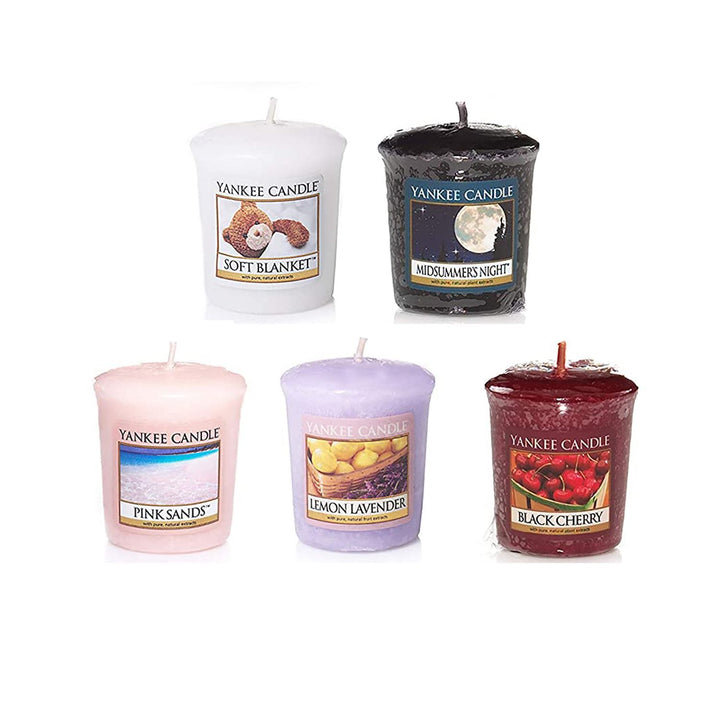Enhance the sensory experience in your space with Yankee Candle's signature Votive Candles, each one a unique olfactory journey that complements your surroundings.