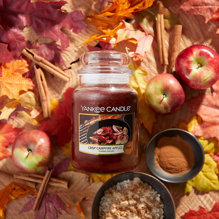 Crisp Campfire Apples Yankee Candle - Cozy Home Fragrance