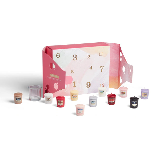 Unveil the magic of each day with the Yankee Candle 12 Days of Fragrance Gift Set, a delightful assortment of scented candles capturing the essence of the holiday season.