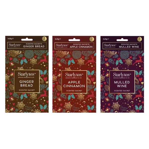 Starlytes - Set of 3 Scented Sachets