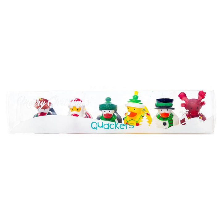 A Santa rubber duck from the 6-pack set, perfect for festive stocking fillers.