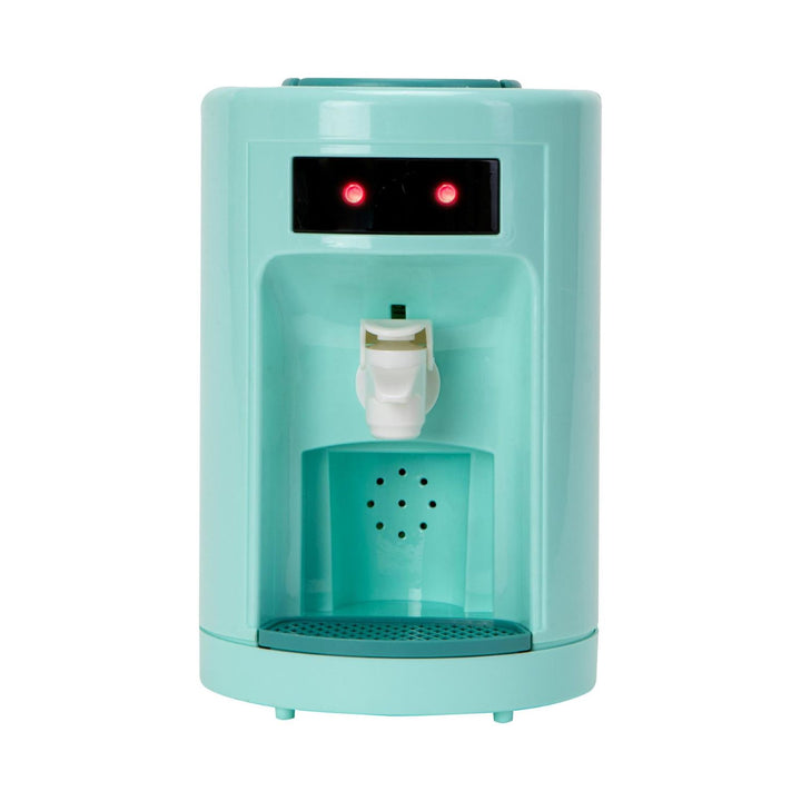 A mini water dispenser toy set in lively green, offering endless hours of imaginative fun for kids, promoting creativity and role-playing.