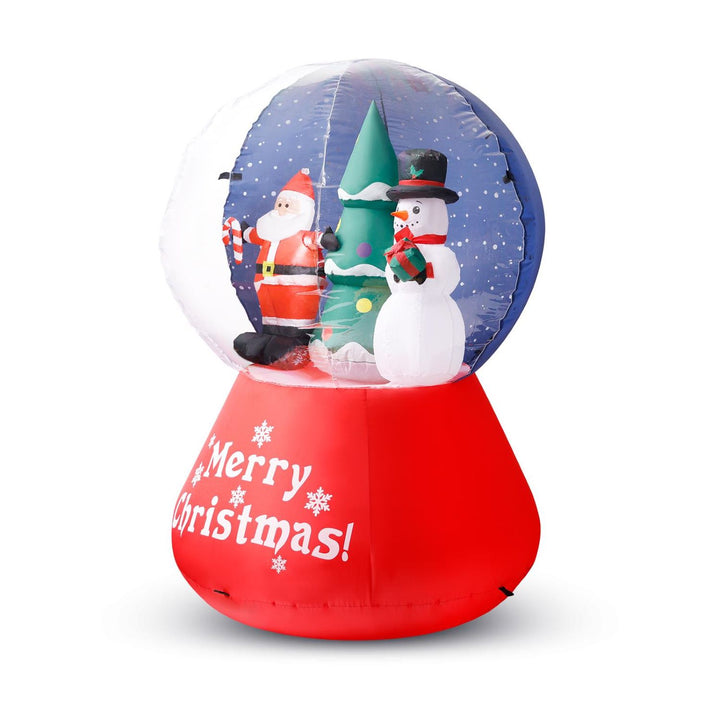 Experience the whimsy of the season with this 150cm Snowglobe Christmas inflatable, a charming addition to your holiday setup in the UK.