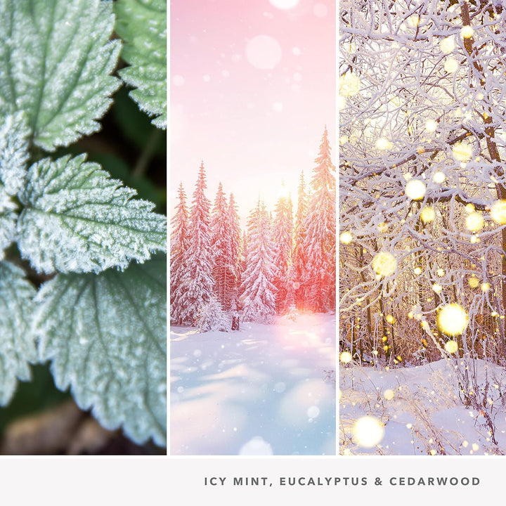 A close-up of a snow globe featuring a charming winter landscape, evoking feelings of warmth and nostalgia.