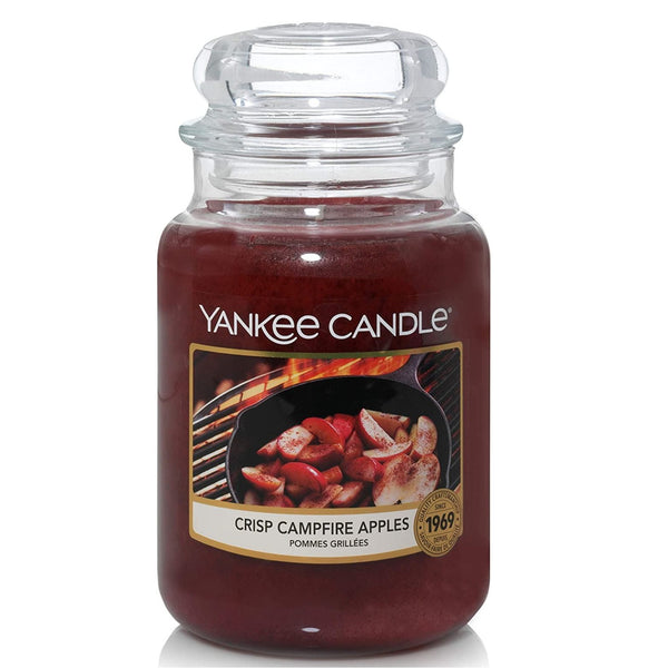 Yankee Candle Classic Range: Crisp Campfire Apples Scent in a Jar