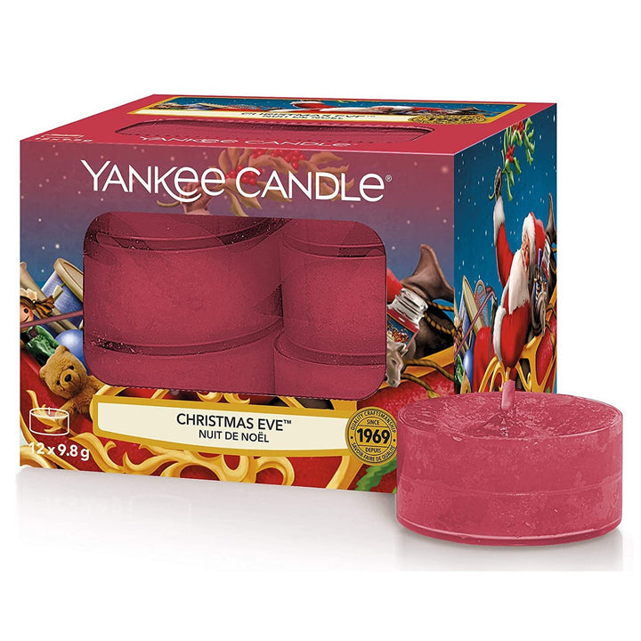 Experience the magic of Christmas Eve with Yankee Candle Tea Lights.