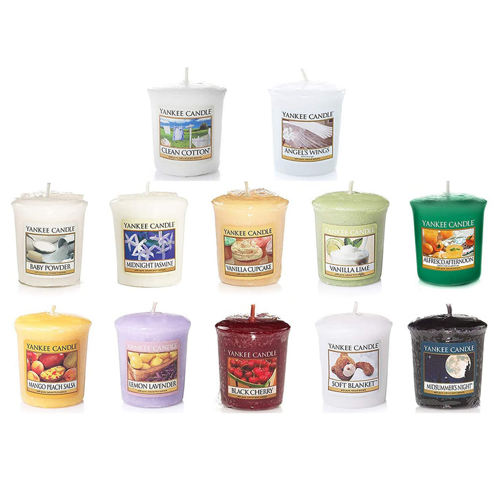 Elevate your ambiance with Yankee Candle Votive Candle Sets, the perfect addition to your home decor, offering a versatile range of scents for all your needs.